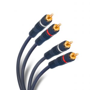 Cable RCA 2 plug a 2 plug de 1,8 m
