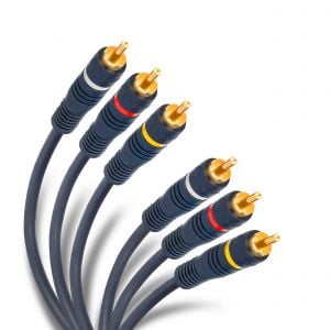 Cable Elite RCA de audio y video, de 1,8 m