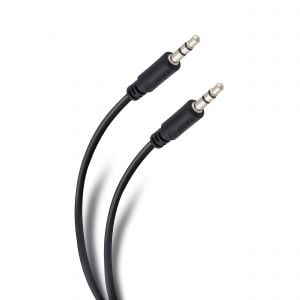 Cable Auxiliar Audio Plug 3.5mm 1,5mt Punta Dorada