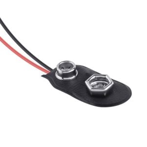 Broche porta pila "9V"