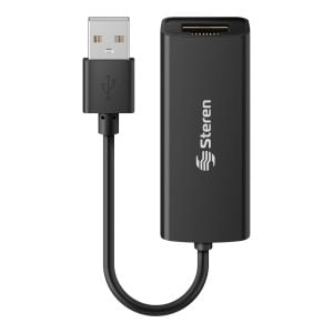 Adaptador USB a Fast Ethernet (RJ45)