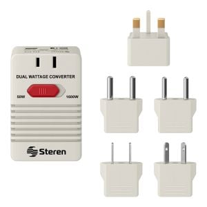 Convertidor de voltaje de 220 a 110 Vca, 50 W / 1600 W