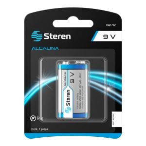 Pila alcalina "9V" (cuadrada)