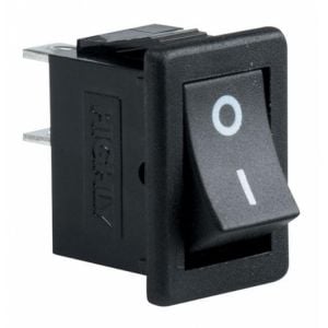 1 mini interruptor pequeño, miniatura, conexión de cable SPST 2, encendido  y apagado, 250 V CA 3 A, 125 V CA 6 A, 12 V CC 3 A, palanca basculante
