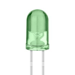 LED de 5 mm, color verde claro