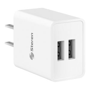 Cargador USB 10 W, doble