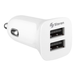 Cargador USB doble 10 W para auto