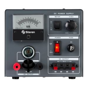 Fuente de poder regulada de 0 a 15 Vcc, 6, 10 o 25 A