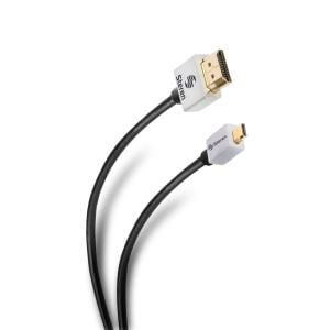Cable micro HDMI® a HDMI® ultra delgado, de 1.8m