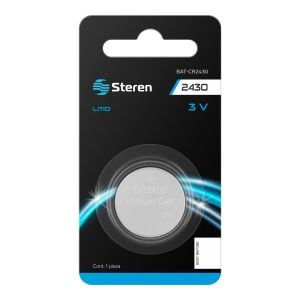 Pila de litio tipo botón "CR2430"