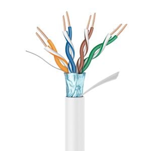 Cable FTP CAT5e blindado CONDUMEX*, blanco