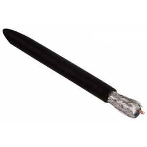 Cable coaxial RG58A, 50 Ω y 50% malla de aluminio sin estañar