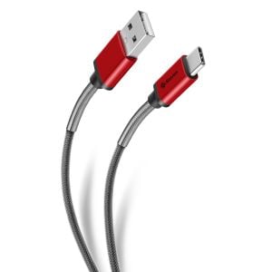 Cable Usb C Tipo C Cargador Celular Largo 1.2m Mallado Metal