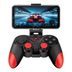 Control USB / Bluetooth* para videojuegos compatible con PC, PS3 y celular