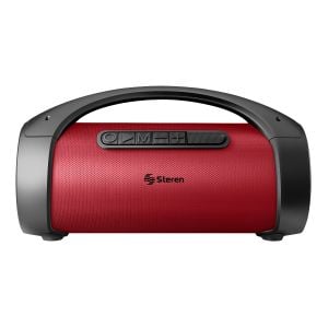 Bocina Bluetooth* BoomBox TWS, 350 W PMPO, roja