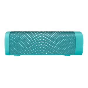 Bocina Bluetooth* mini SoundBar con acabado textil verde