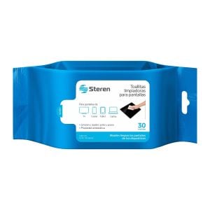 Toallas limpiadoras para pantallas, 30 piezas