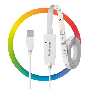 Tira LED Wi-Fi* multicolor RGB+W de 2 m