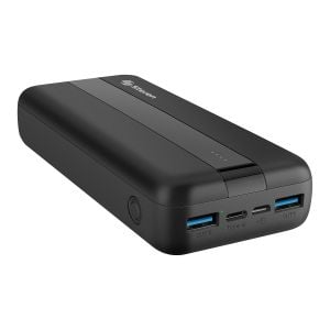 Power Bank de 20,000 mAh PD 20 W / QC 18 W con 1 salida USB C y 2 salidas USB