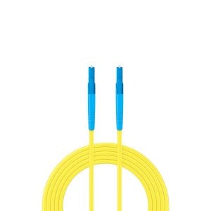 Jumper de FO simplex SM (OS2) cable tipo Riser de 2 mm, LC/UPC a LC/UPC de 5 m