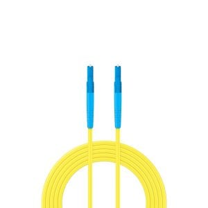 Jumper de FO simplex SM (OS2) cable tipo Riser de 2 mm, LC/UPC a LC/UPC de 3 m