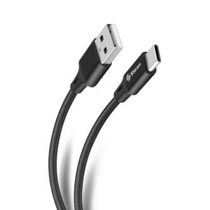 Cable USB a USB C tipo cordón de 2 m 30 W