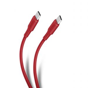 Cable USB C de 1 m color rojo