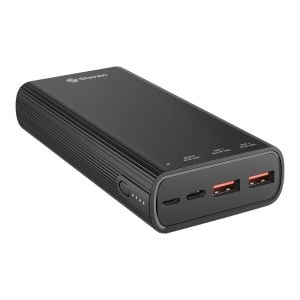 Power Bank de 18,000 mAh PD 45 W / QC 22,5 W con 1 salida USB C y 2 salidas USB