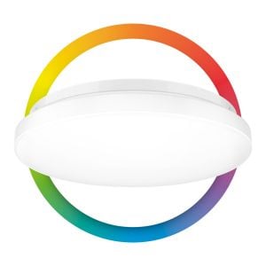 Lámpara LED Wi-Fi* RGB+W multicolor de 18 W, para techo