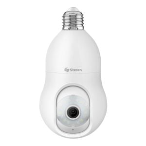 Cámara de seguridad Wi-Fi* 3 Mpx robotizada con seguidor de movimiento para socket