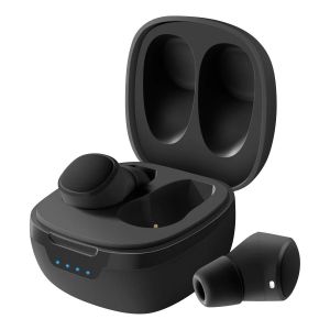 Mini audífonos Bluetooth* FreePods True Wireless color negro