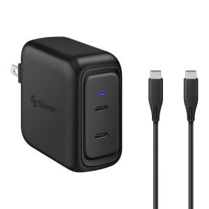 Enchufe retráctil USB C PD20 W, 3 enchufes de mesa USB con carga  inalámbrica de 15