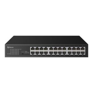 Switch Gigabit Ethernet de 22 puertos + 2 UPLINK