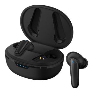 Audífonos Bluetooth* FreePods Touch True Wireless con Active Noise Cancelling y Enviromental Noise Cancelling color negro