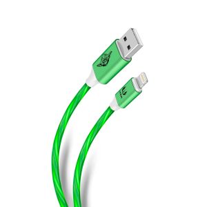 Cable USB a Lightning con luz LED Star Wars™ de 1 m modelo Yoda