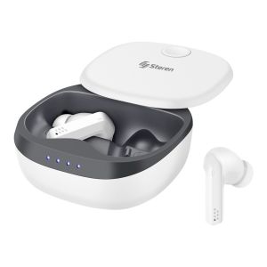 Audífonos Bluetooth* Touch True Wireless con Enviromental Noise Cancelling color blanco