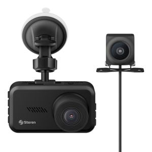 Cámara para auto (Dash Cam) con grabador 2K, WDR y cámara de reversa