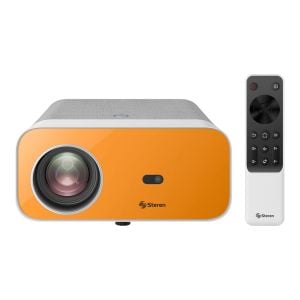 Proyector multimedia Full HD de 300 ANSI lm con función espejo, ajuste automático de enfoque y trapecio y sistema óptico sellado