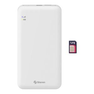 Módem / Router MiFi* portátil 4G con SIM incluida