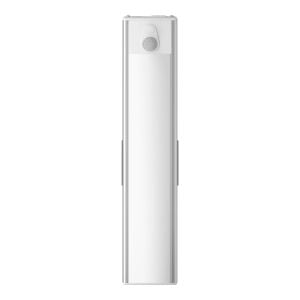 Lámpara de 36 LED automática tipo barra recargable con sensor PIR y sujeción magnética