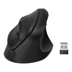 Mouse inalámbrico vertical 800 / 1100 / 1500 DPI, negro