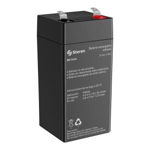 Batería sellada de ácido-plomo, 4 Vcc 4 Ah