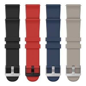 4 correas de 22 mm de silicón para Smart Watch