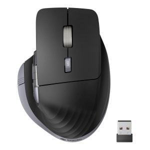 Mouse Bluetooth*/ RF, multidispositivo con batería recargable, ergonómico 1 000 / 1 600 / 2 400 / 3 200 DPI