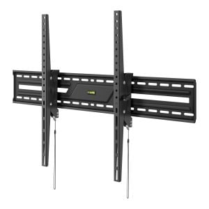 Soporte para pantallas de 43” a 100”, con ajuste de inclinación y cordones de fácil montaje / desmontaje