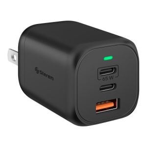 Cargador GaN USB C PD 65 W / USB QC 20 W