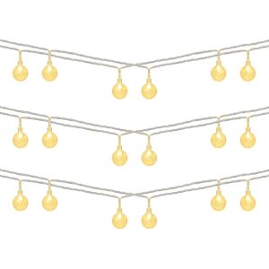Serie LED cálida de 13,75 m tipo guirnalda