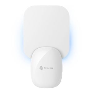 Exterminador con trampa adhesiva para mosquitos, con luz UV y lámpara LED de noche de luz cálida