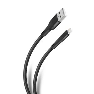 Cable USB a Lightning magnético tipo cordón de 1 m 12 W