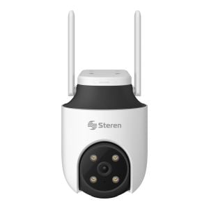 Cámara de seguridad Wi-Fi* 6 / Ethernet 8 Mpx robotizada con seguidor de movimiento para exterior, doble banda